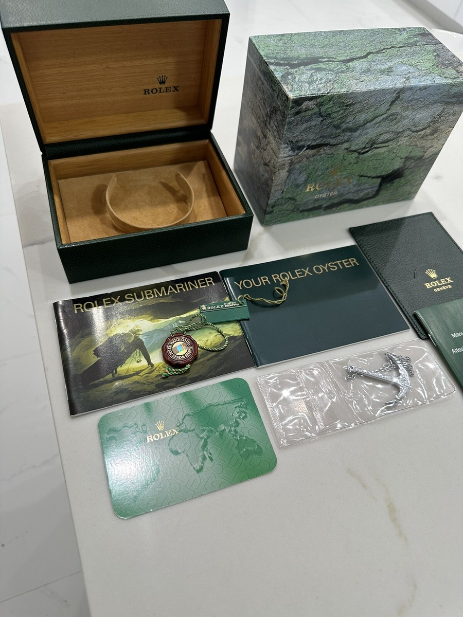 GENUINE Vintage Rolex Submariner 16610 Watch Box Booklet