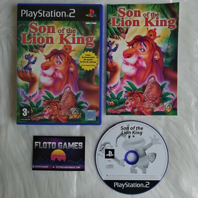 Notice Son of the Lion King Playstation 2