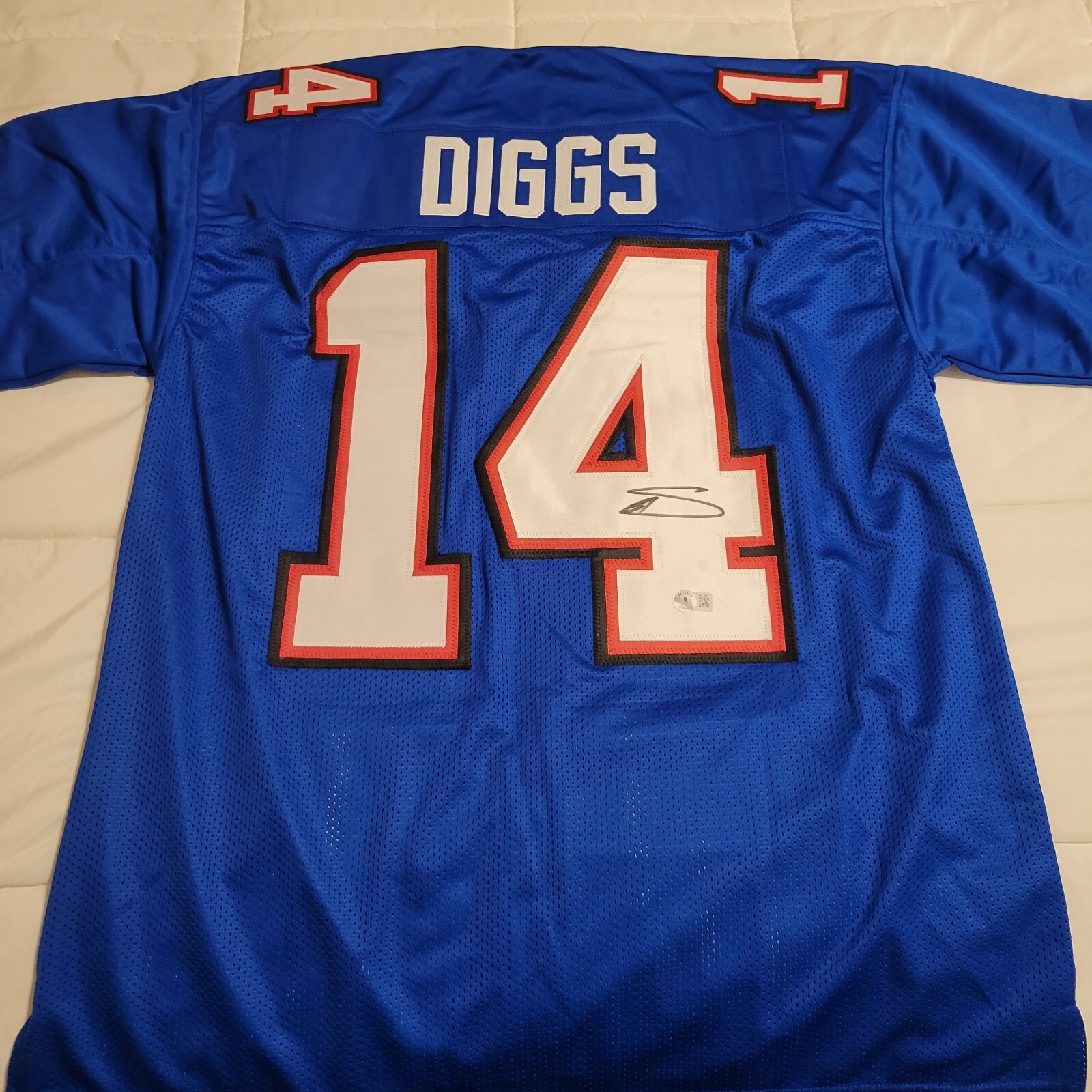 Stefon Diggs Autographed Signed Buffalo Bills Jersey Auto w/Beckett BAS COA 