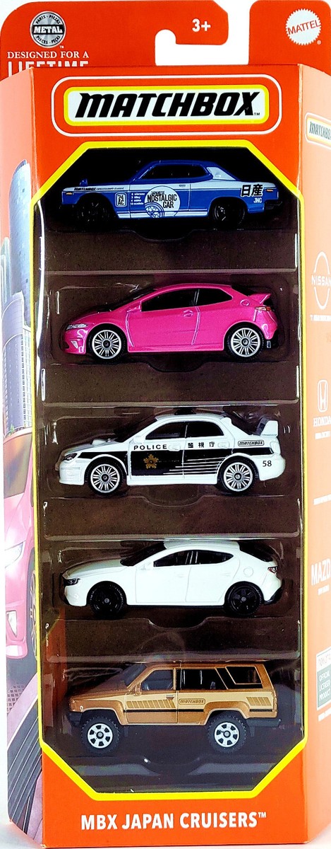 2024 Matchbox MBX Japan Cruisers 5-Pack Nissan Skyline