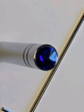 LOWRIDER HYDRAULICS/AIR RIDE SUSPENSION SWITCH EXTENSION 1  CHROME  COBALT BLUE