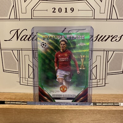 2024 Topps UCC Alejandro Garnacho /399 Green Future Stars #115 Manchester United
