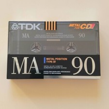 TDK MA 90 Tape Cassette SEALED Japan Market