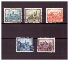 H30768 Deutsches Reich Mi. Nr. 474 - 478  ungebraucht