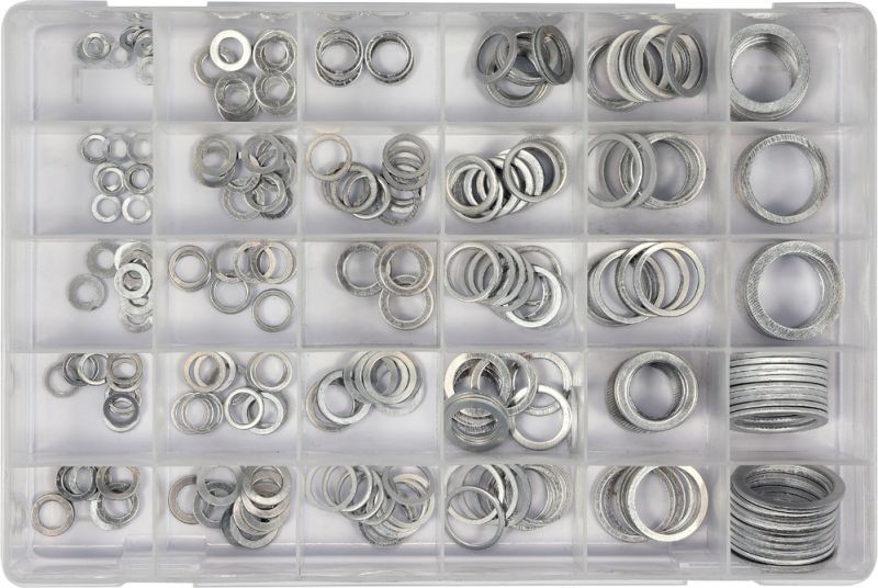 Fits YATO NARZ�DZIA YT-06865 300 PCS ALUMINUM SEALING RINGS ASSORTME - Image 2
