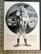 1917 DOUGLAS FAIRBANKS JR CHARLIE MARY MOVE ACTOR INSERT PHOTO PRINT FC12648