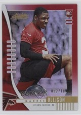 2019 Panini Absolute Rookie Red Spectrum 52/100 Qadree Ollison #200 11ng
