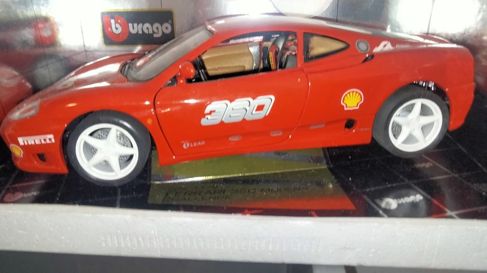 Ferrari 360 Modena Challenge Mini Art Collection lim. ed. 41/333 Burago 1/18 - Immagine 2 di 4