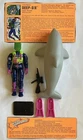 1992 G.I. Joe Eco Warriors Deep-Six & Finback Action Figure Complete W/File Card