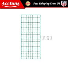 Baseball and Soccer Practice Net 10x40Ft Sports Field Fencing Heavy-Duty Twisted