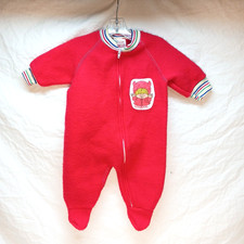 Vintage Lil' Devil Baby Obion Fleece Pajamas