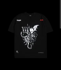 Civil Regime SCORPIO MAYHEM AMERICAN CLASSIC OVERSIZED TEE IN BLACK