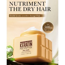 1Pcs Keratin Polypeptide Hair Conditioner Deep Conditioning Hair Mask Nourish