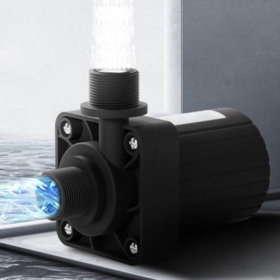 Brushless DC 24V Submersible Pump High Lift and Compact Quiet Water Circulation