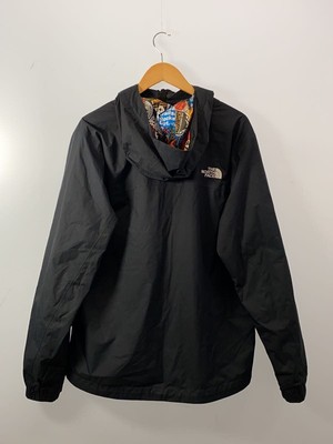 THE NORTH FACE nylon jacket L polyester Black plain nf00cs0p