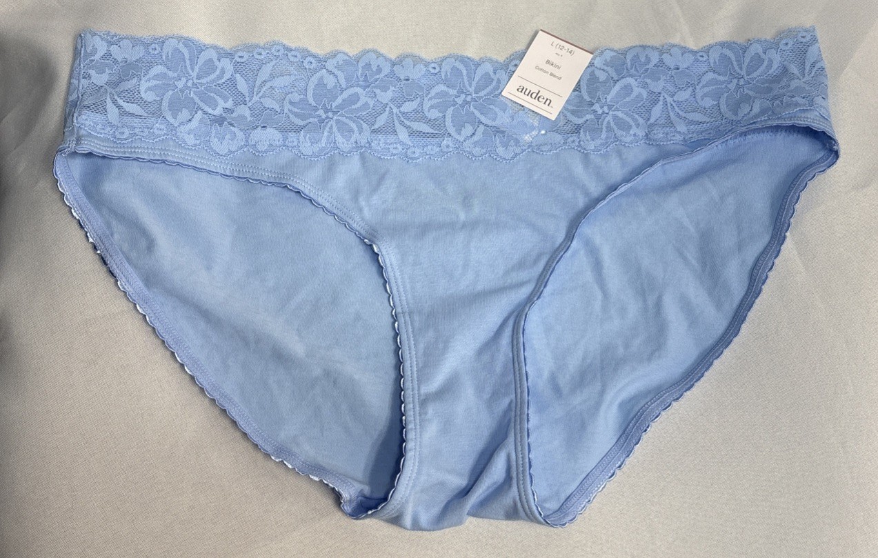 Women’s Lot Of 5 Auden Panties Size L NEW!
