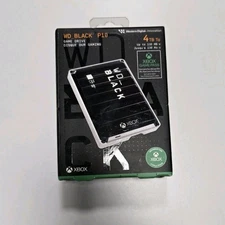 WD BLACK P10 For Xbox 4TB External USB Portable Game Drive