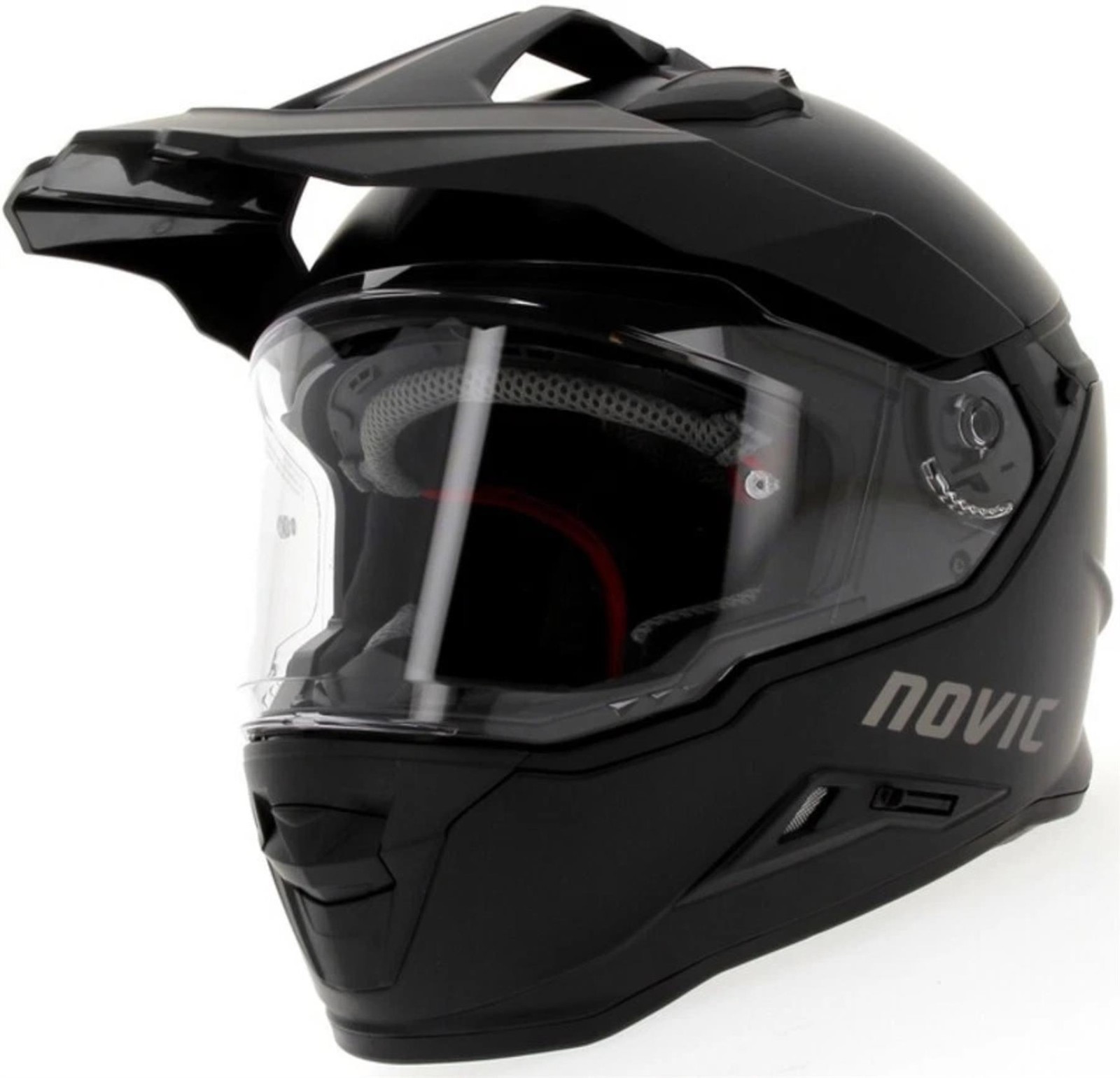Novic Xterra Motorcycle Helmet Matt Black ECE Approved *EX DISPLAY Size Medium