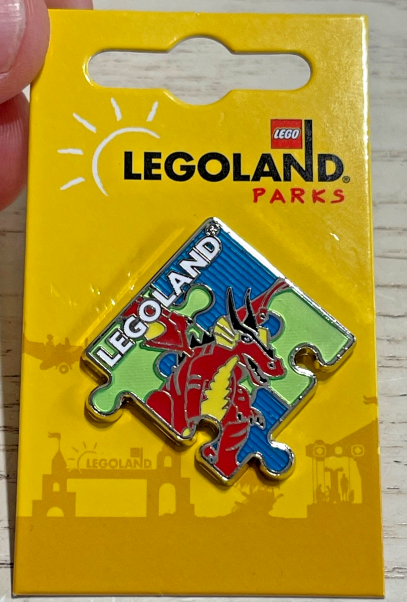 Lego Legoland California Resort Legoland Dragon Irid Puzzle Enamel