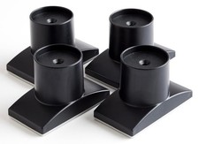 Wall Nanny Extender 4 Inch Baby Gate Extension Made in USA Extends black