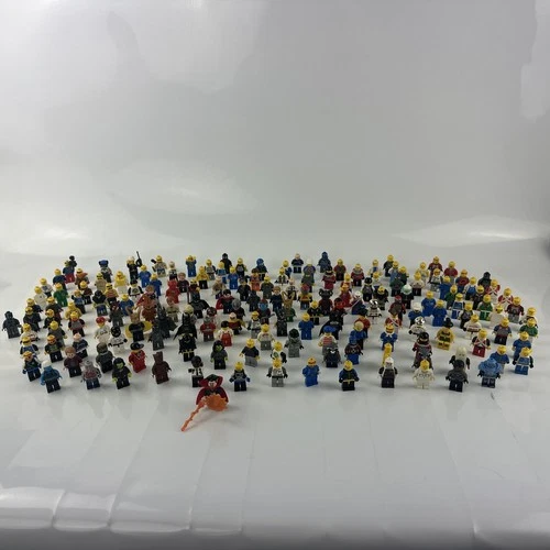 LEGO Mini Figure And Accessories Lot Marvel DC Star Wars Ninjago Over 160+ Figs