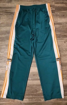 Adidas Adibreak Pants Legacy Teal Medium   Rare Happy Gilmore 2 Snap Track Pants