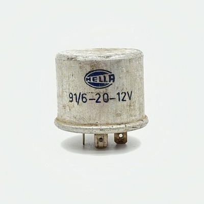 Hella 91/6 12V Headlight / Flasher Relay RELAIS 82020680 Porsche BMW 91/6-20-12V