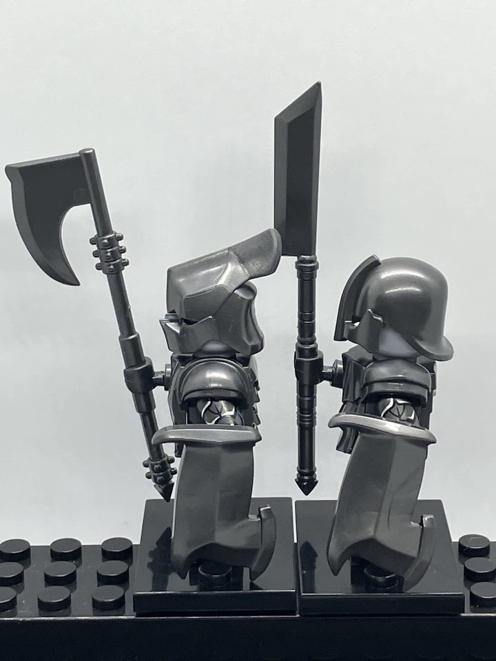 LOTR ORC Custom Mini Figure Set Of 8 - Image 3 of 4