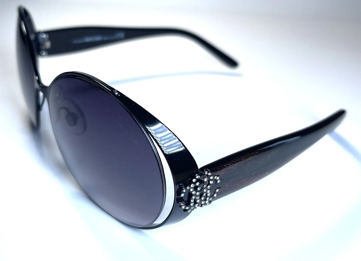 Roberto Cavalli Sunglasses - Glitter Black and Silver Vintage Roberto Cavalli mask sunglasses – Al fintage main image 2