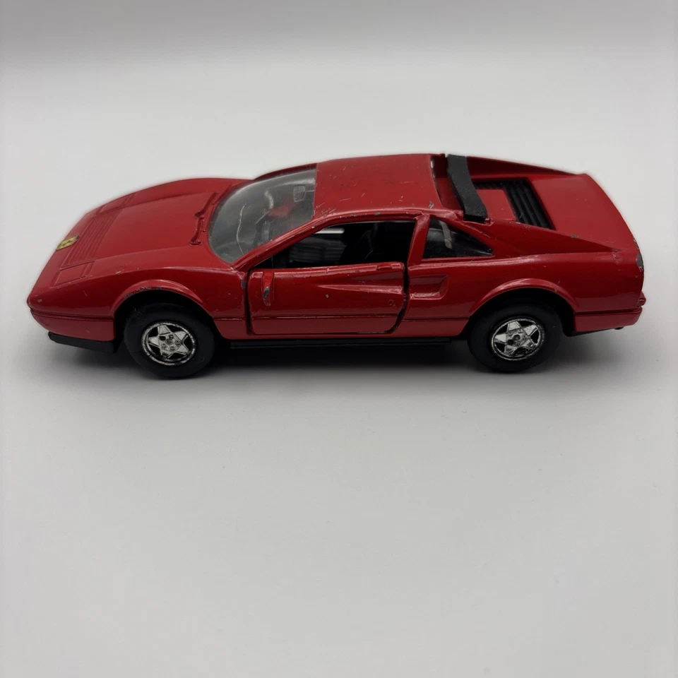 VTG ✅ Majorette Ferrari 328 GTB Die Cast Car Red 1:36 Scale ✅ 2500 Series - 2502 - Image 2 of 4