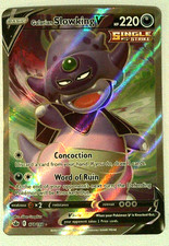 Galarian Slowking V (Full Art) Ultra Rare SWSH06: Chilling Reign 178/198 NM on eBay