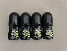 Image of Umbro Action Antiperspirant Roll-on Deodorant 50ml x 4 Alcohol Free FREEPOST