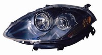 Scheinwerfer FüR Fiat Bravo 2007 Schwarze Parabel Links