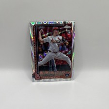 2025 Topps Chrome - Michael McGreevy #29 RayWave Refractor (RC)