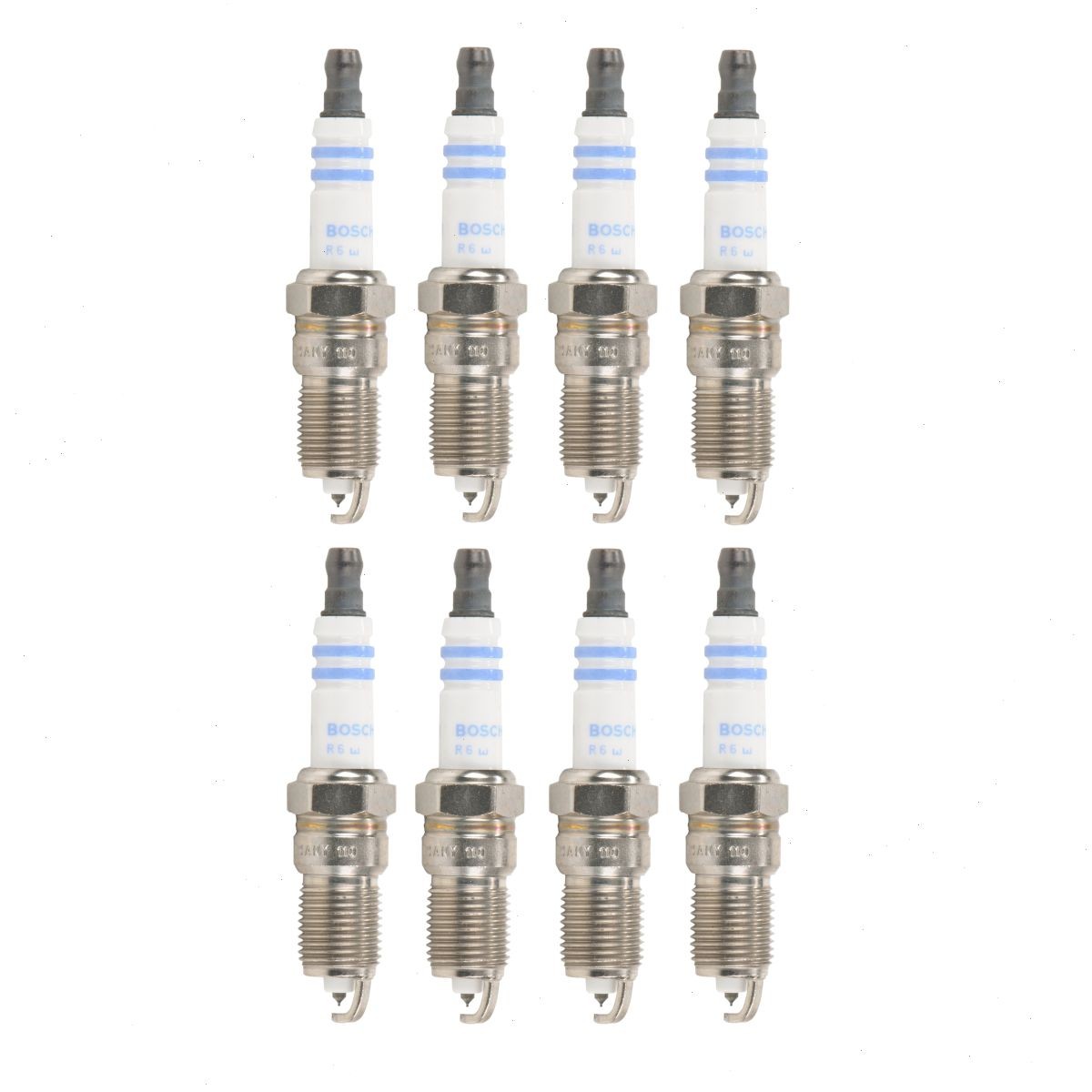 8 pc Bosch Platinum Spark Plugs for 2003-2014 GMC Savana 1500 5.3L V8 ra