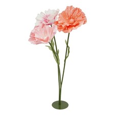 Giant Artificial Flowers, Large Artificial Flowers with Stems and Base, Flowers
