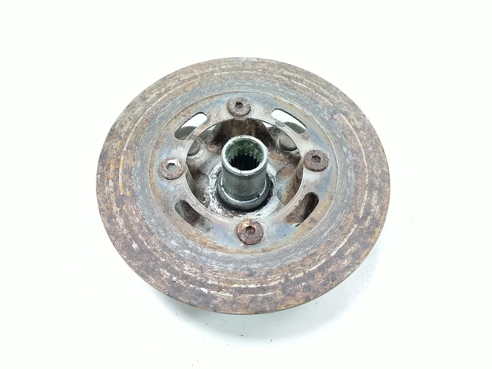 02 Suzuki Eiger LTA 400 Wheel Hub with Disc Brake Rotor A - Image 4 of 4