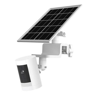 7W Solar Panel with Gutter Mount for Ring Cameras, Stick Up Cam, Stick Up Cam 