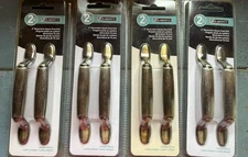 8 Pull Pack Liberty P50122L-AB-U 3" Decorative Cabinet Spoon Foot Antique Brass