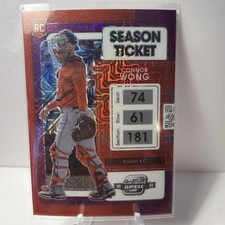 2022 Panini Chronicles - Contenders Optic Connor Wong #11 Purple Mojo Prizm /99 