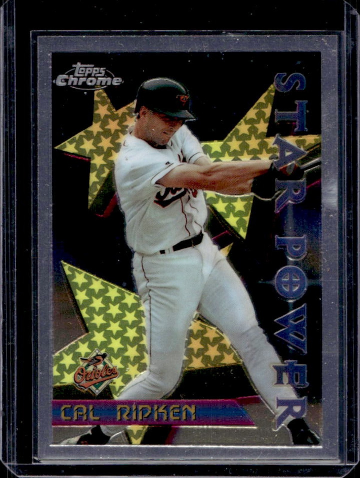 1996 Topps Chrome Cal Ripken Jr. Star Power #82 Orioles