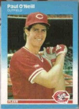 PAUL O'NEILL 1987 Fleer Update Rookie #U-94.  REDS / DENVER