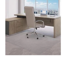 Clear Chair Mat 36"x48" with Lip Non-Toxic Floor Protector for Home Office
