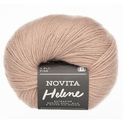 Strick- und Häkelgarn Wolle, Seide und Mohair Mischung 50 g, Novita Signature Coll
