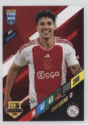 2024 Panini Adrenalyn XL Fifa 365 AFC Ajax Team Mate Jorge Sanchez #AJA7 i7u