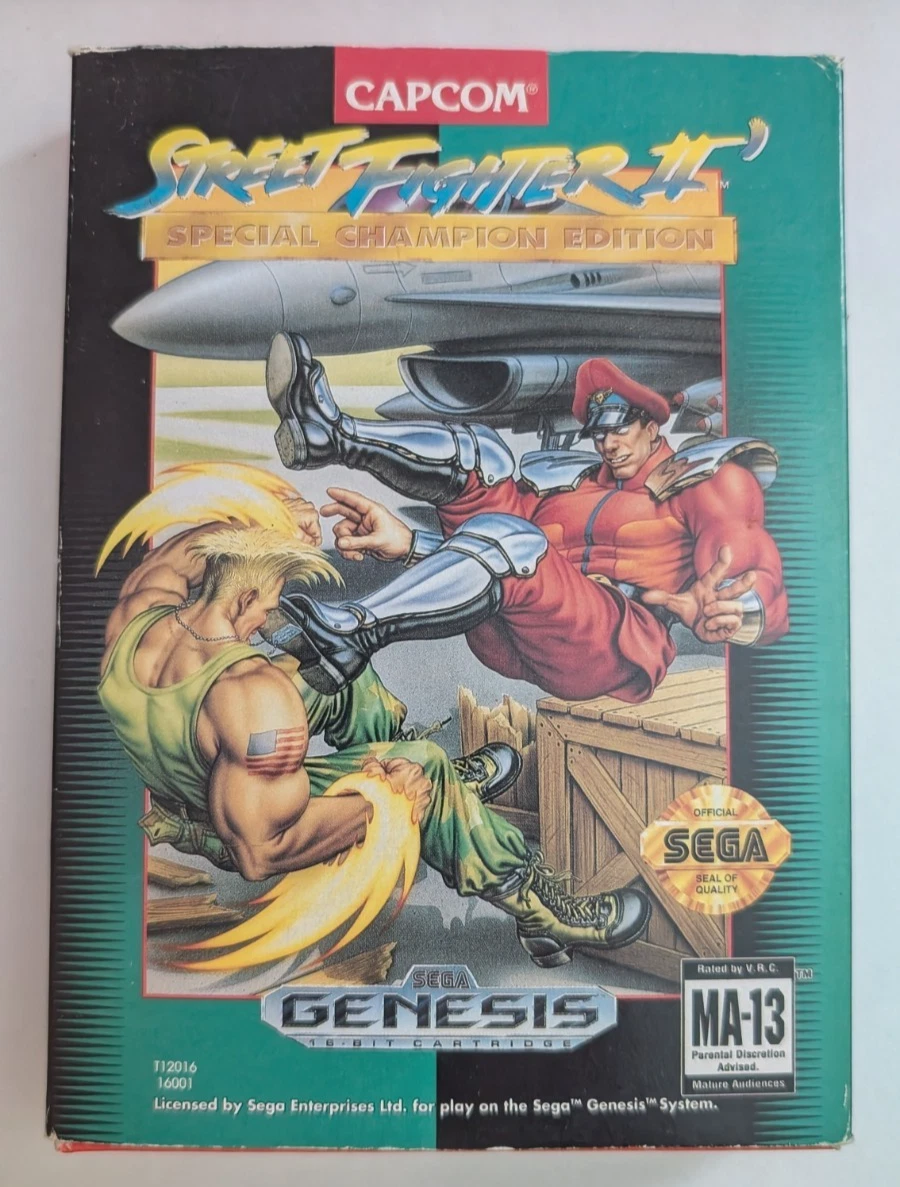 Street Fighter II 'Boxing Sega Genesis Video Games for sale | eBay