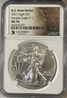 2021 $1 American Silver Eagle T-1 - U.S. State Series - Colorado ~ NGC MS 70
