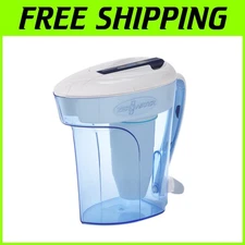 ZeroWater 12-Cup Water Filter Pitcher - IAPMO Certified