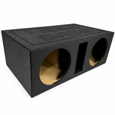Dual 12" Mega Super Bass Series Subwoofer Box Ported 2x12" Woofers
