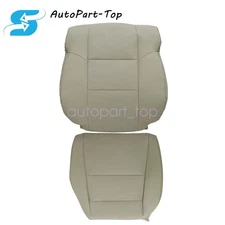 Driver Bottom & Top Replacement Leather Seat Cover Fits 2009-2014 Acura TSX Tan